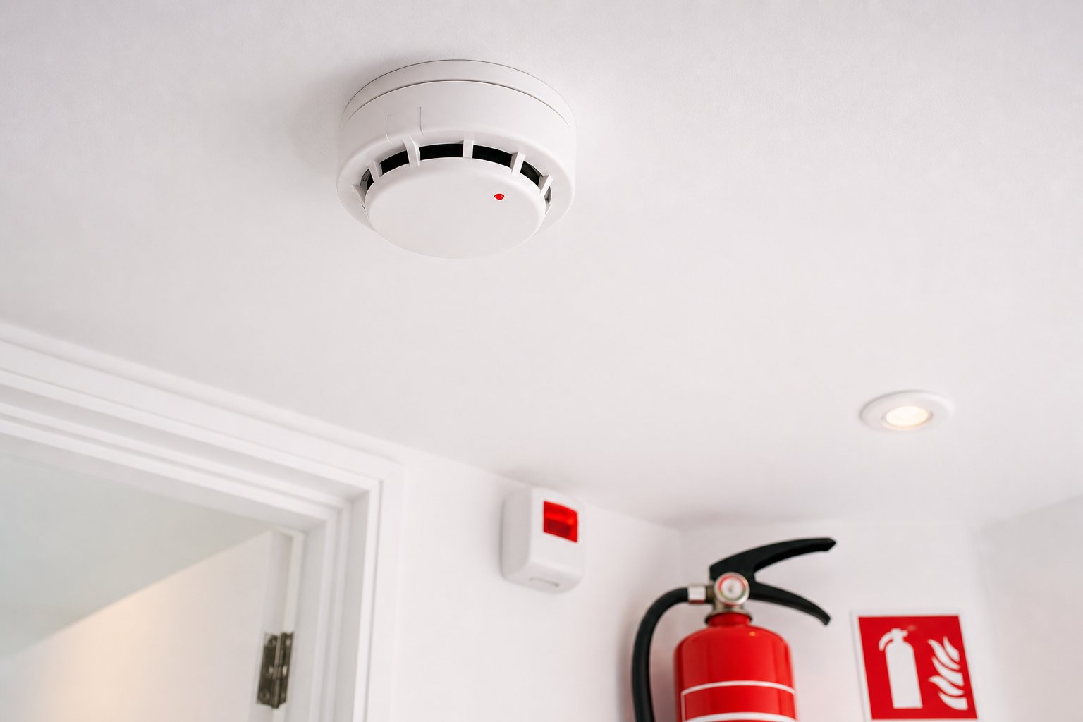 Home fire safety smoke detector