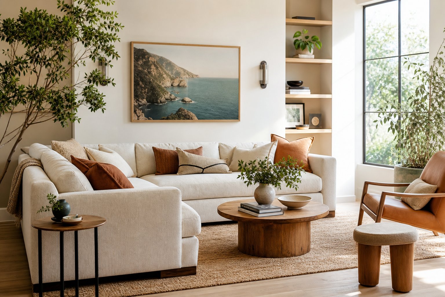 Modern home interior decor and design